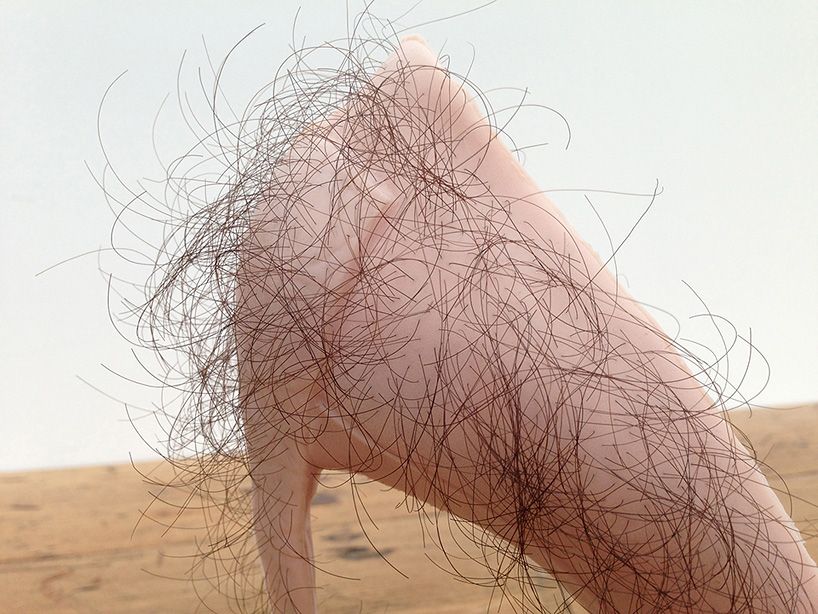 These hairy high heels are rather gruesome