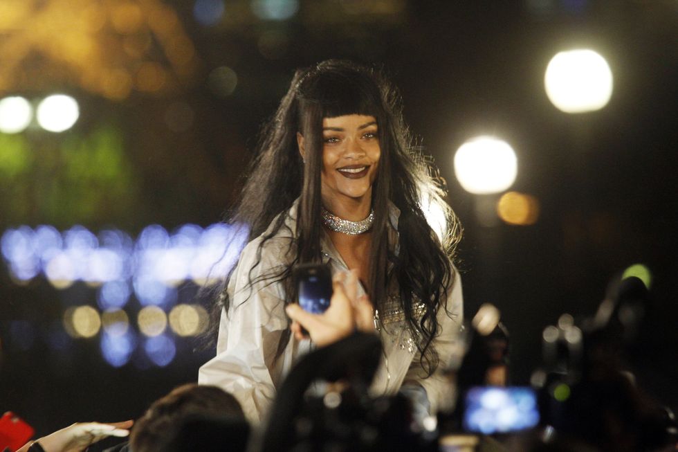 Rihanna has bagged Beyoncé's controversial baby fringe