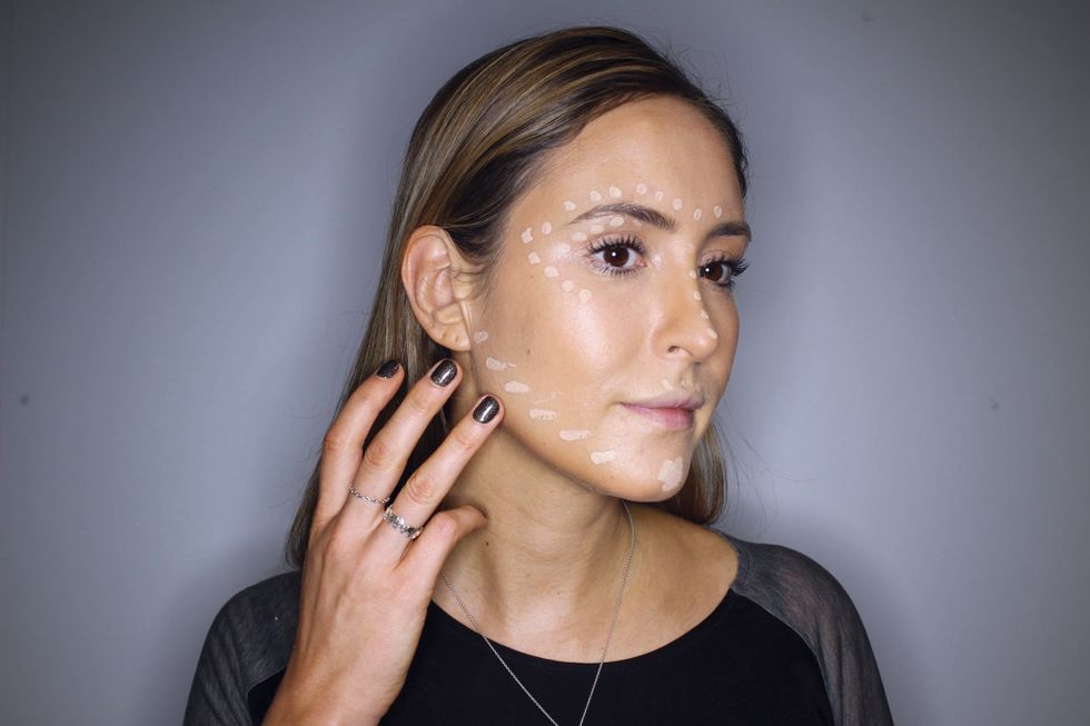 Morning-after makeup: How to cheat a healthy glow - highlighting technique