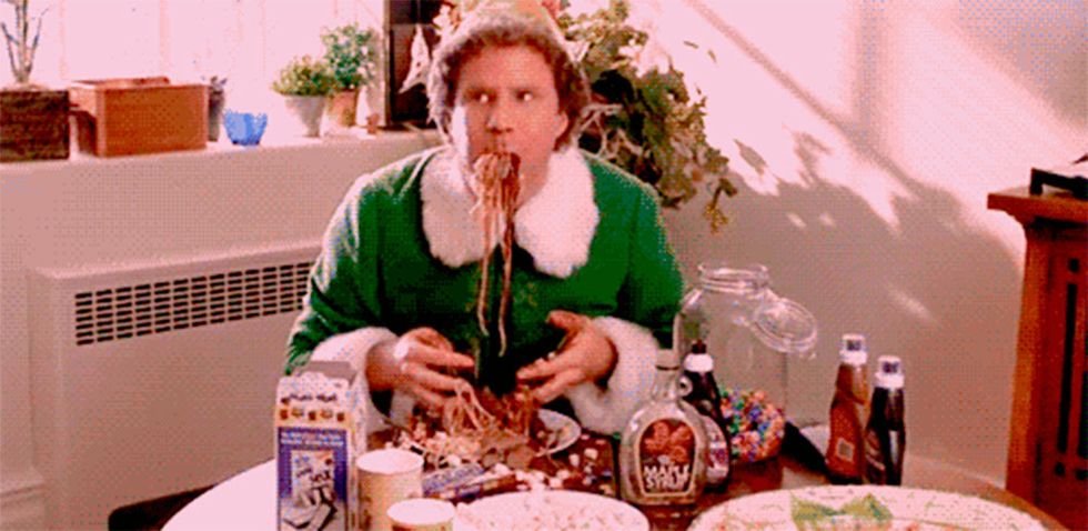 The emotional stages of Christmas Day