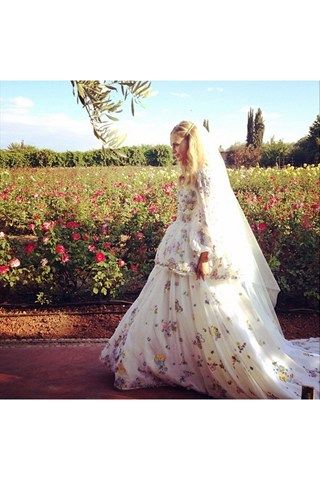 Earlier in the year we decided Poppy Delevingne's UK wedding dress was the best we've ever seen, but then we saw the dress she wore on the Moroccan leg of her wedding and we were proved oh-so-wrong.