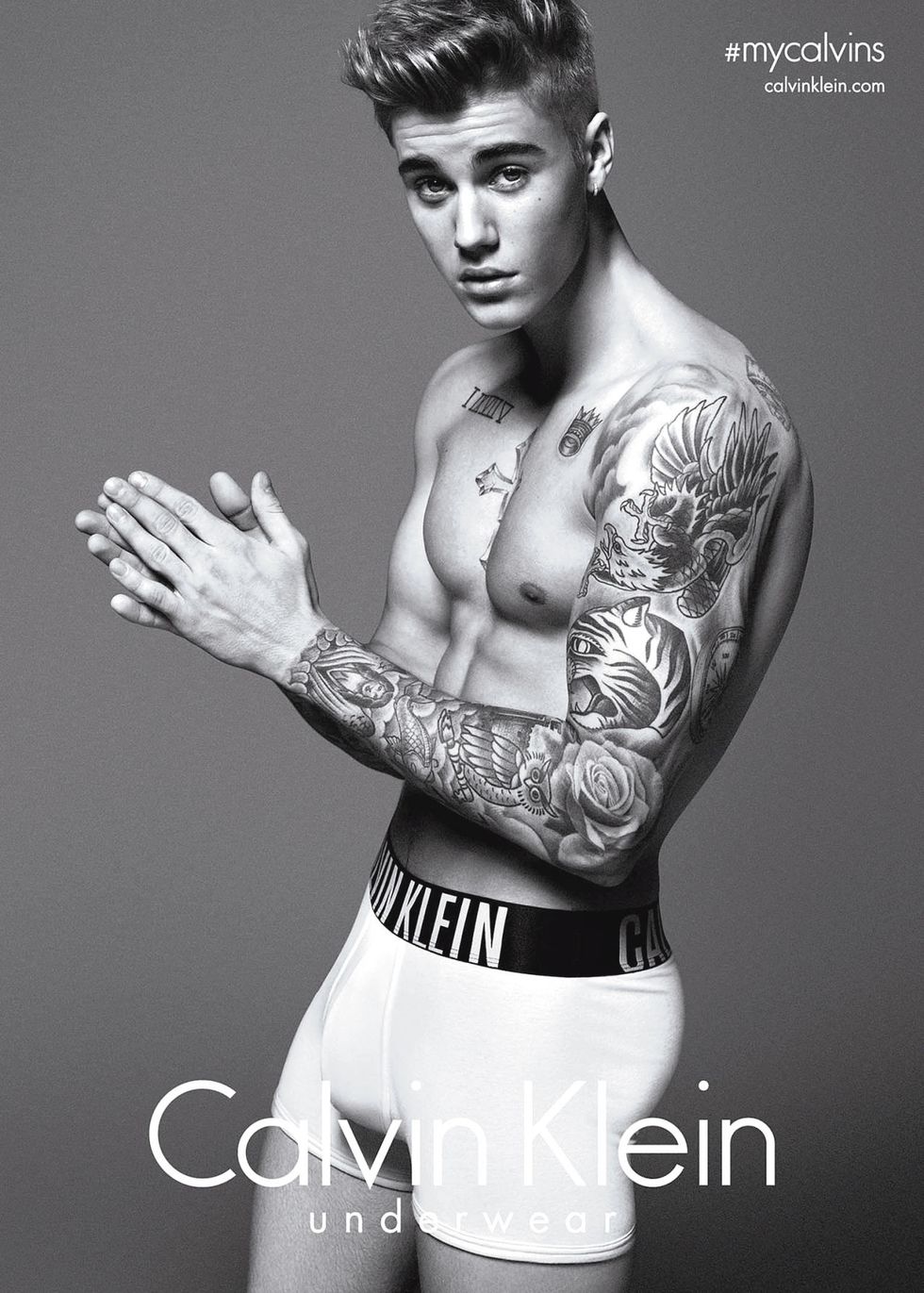 Justin Biebers Unretouched Calvin Klein Pictures Have Allegedly Leaked 9418