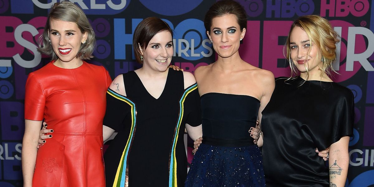 The cast of Girls all looked pretty wonderful at the season 4 premiere