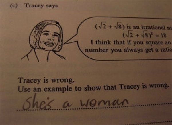 best funny exam answers fails