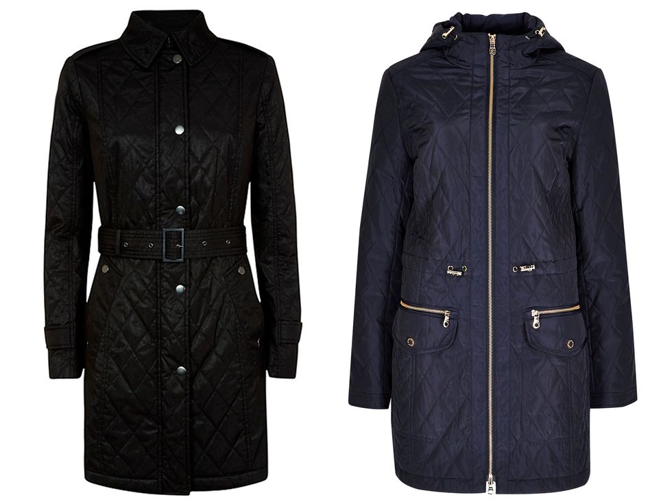 The best padded coats for tall curvy girls
