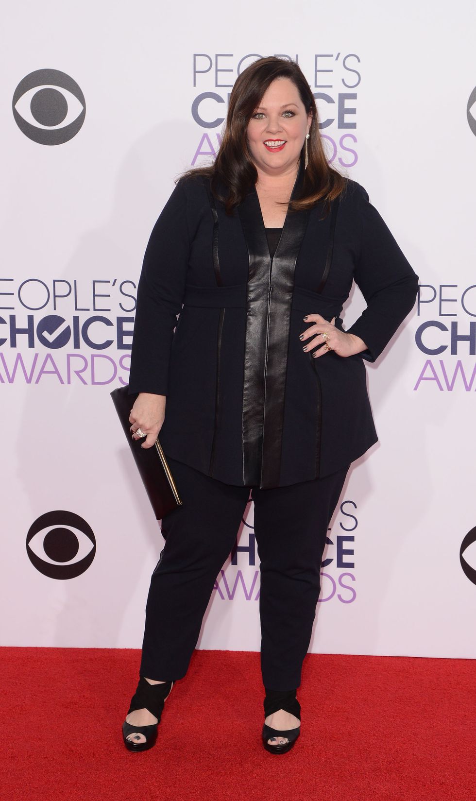Melissa Mccarthy at the 2015 People's Choice Awards