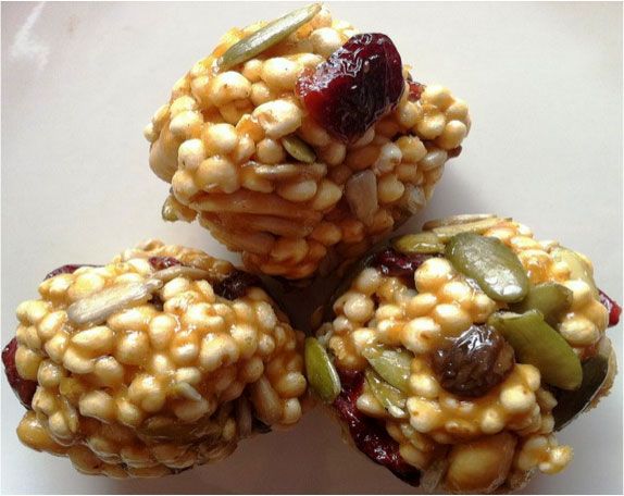 Ethos foods London millet power puff  balls