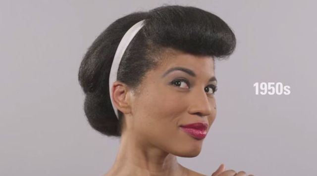 100 years of black hair in less than a minute