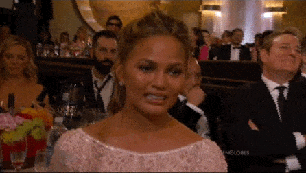 Chrissy Teigen's crying face was the best part of the Golden Globes 2015
