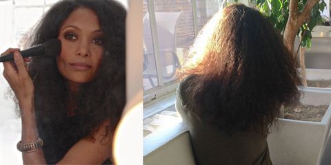 Thandie Newton has launched the #frizzchallenge
