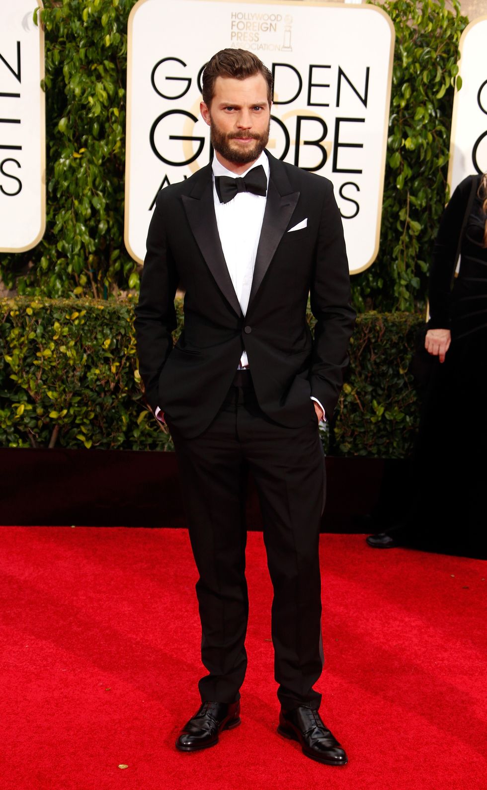 Jamie Dornan at the Golden Globes 2015
