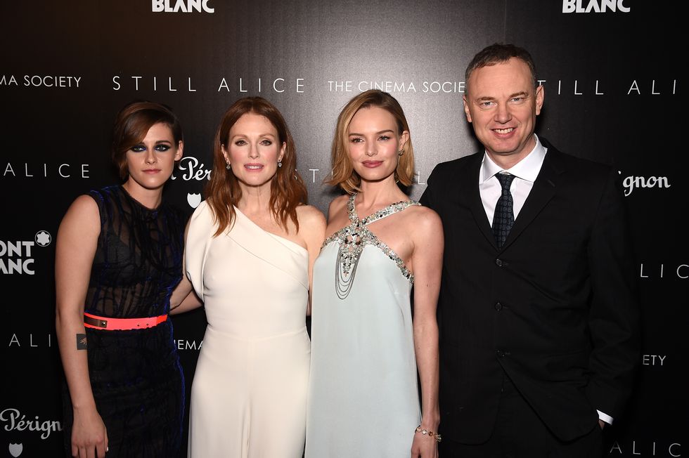 Kristen Stewart, Julianne Moore, Kate Bosworth at the Still Alice screening