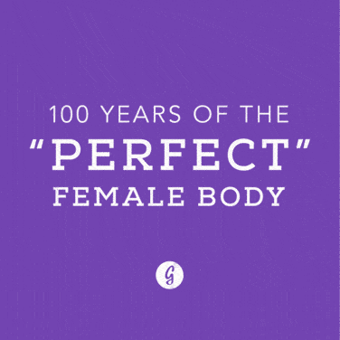 The images that show how much the ideal body has changed over the last 100 years