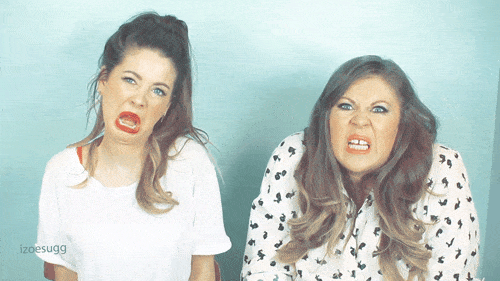 weird freaks girls silly funny faces zoella