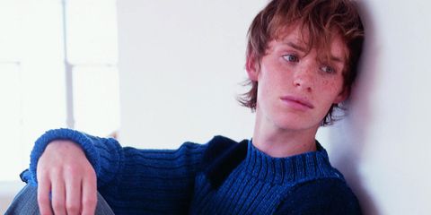 Eddie Redmayne Models Knitwear Like An Absolute Pro
