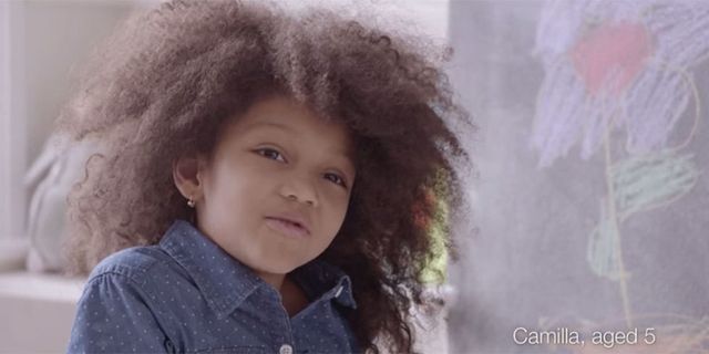 The Dove 'Love Your Curls' campaign