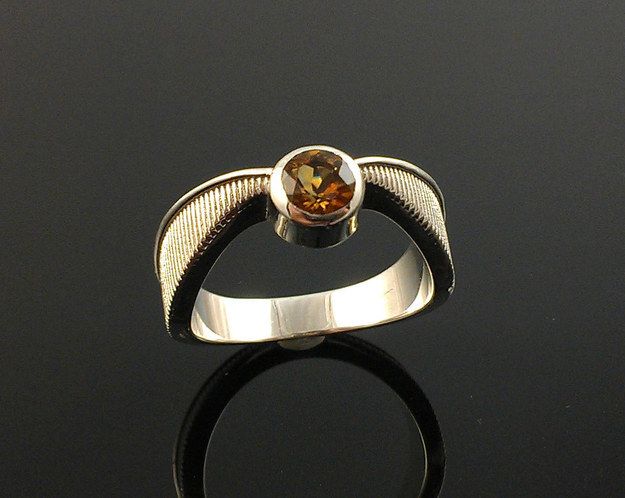 Harry Potter Golden Snitch engagement ring