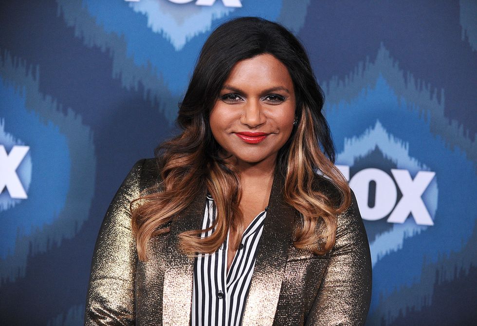 Mindy Kaling at the TCA party