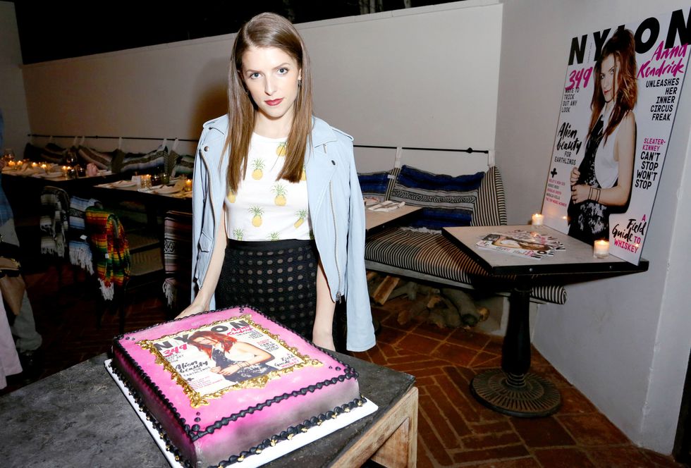 Anna Kendrick at NYLON's cover issue party
