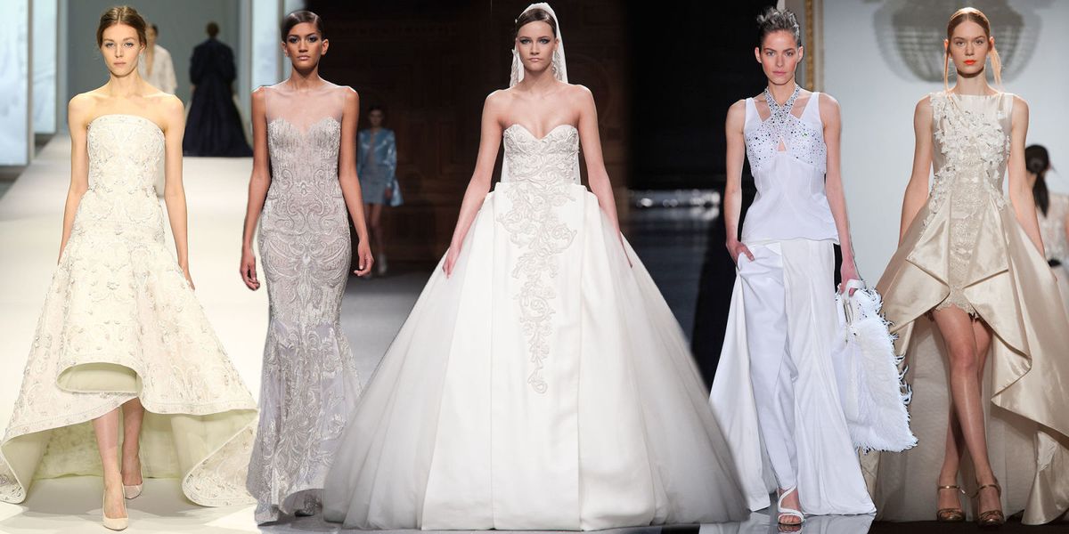 The best wedding dress inspiration from Haute Couture Fashion Week