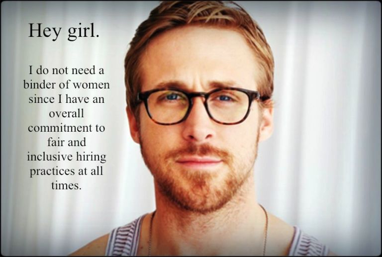 Hey Girl Ryan Gosling Memes Are Good News For Male Feminism 