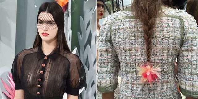 Kendall Jenner at Chanel Couture Spring 2015