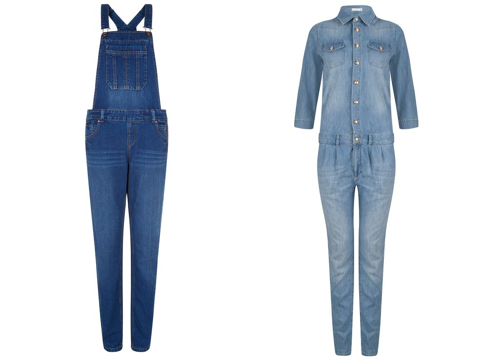 How to wear denim overalls and jumpsuits
