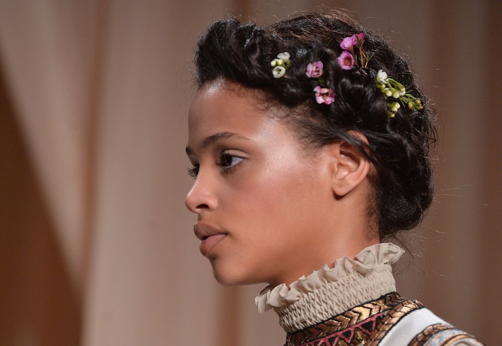 Valentino reveals the chic new way to wear a flower crown