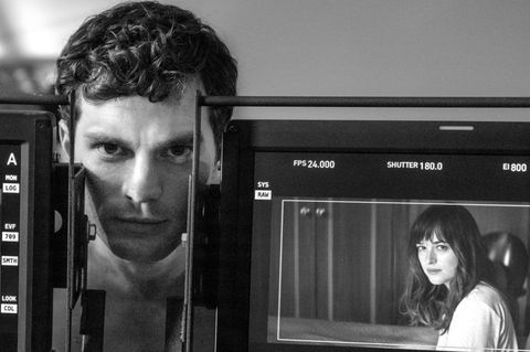 These behind-the-scenes Fifty Shades pictures are pretty LOL