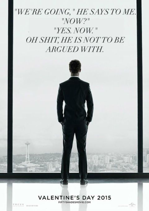 9 Re Made Fifty Shades Of Grey Posters With Quotes From The Book Highlight Abuse Rather Than Erotica