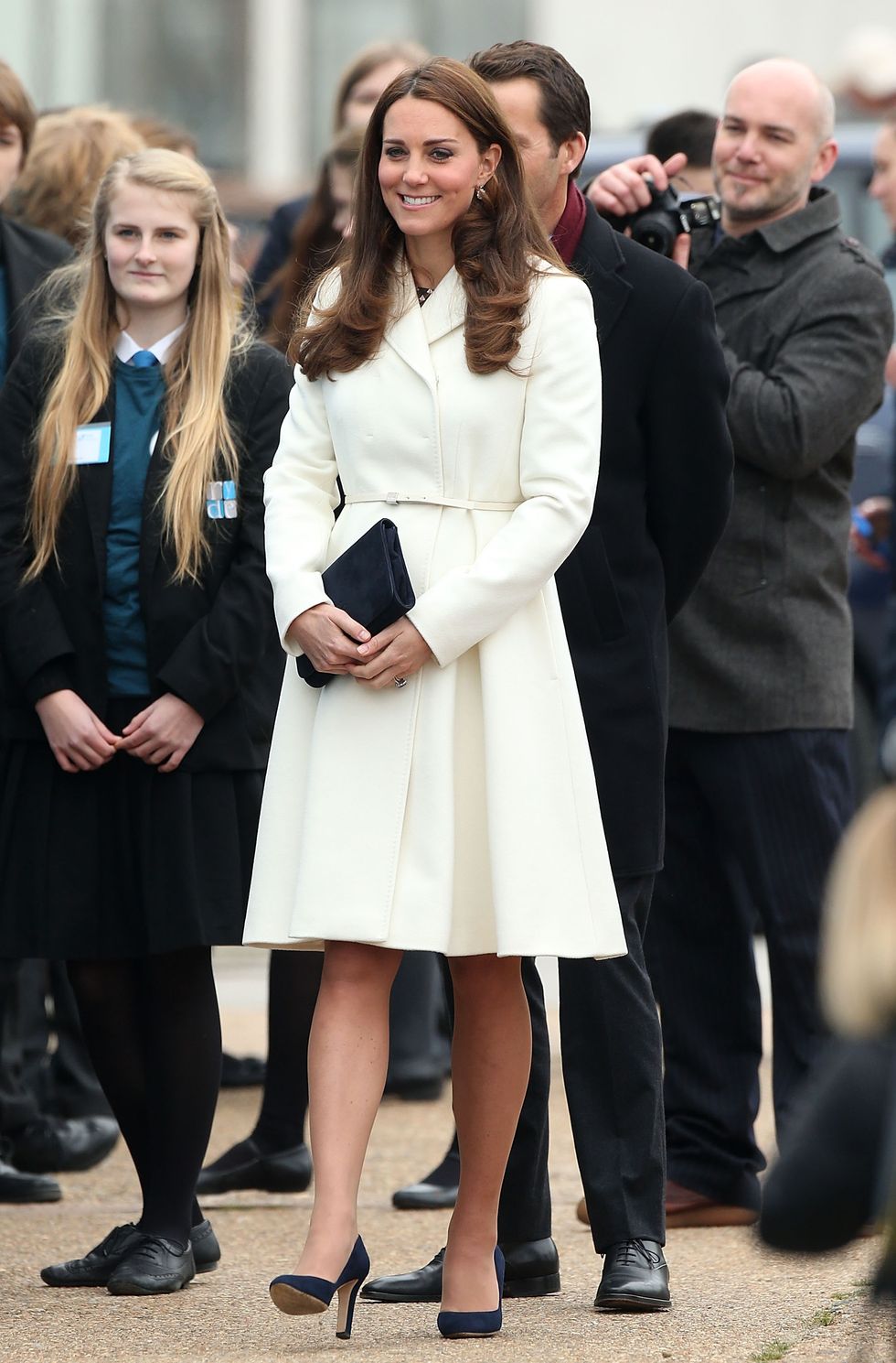 The Duchess of Cambridge visiting Portsmouth 2015