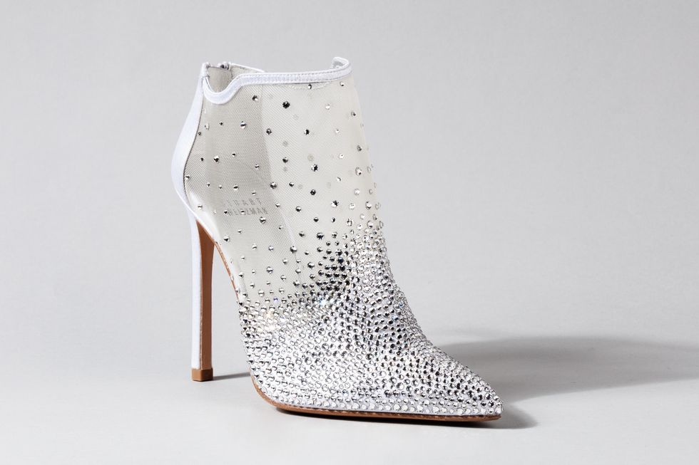 Cinderella slippers designed by Stuart Weitzman