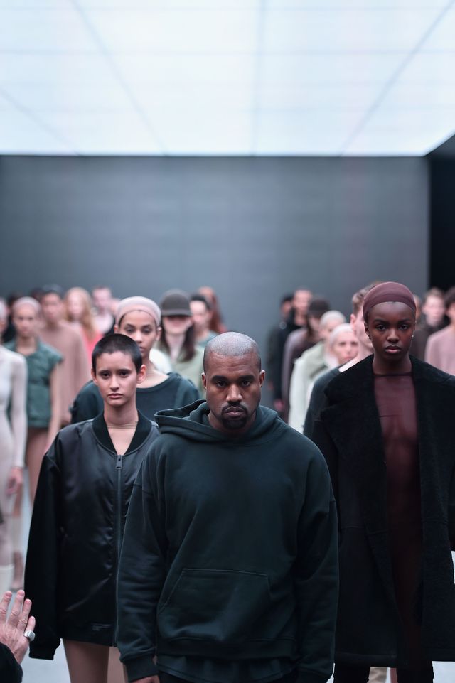 Kanye West Adidas New York Fashion Week show