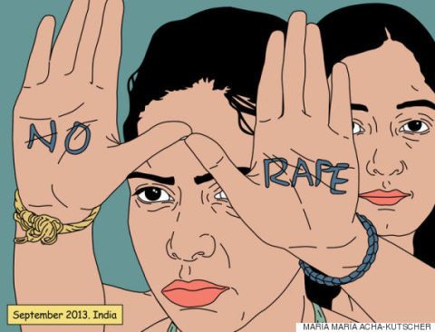 The illustrations which show how female activists have changed the world