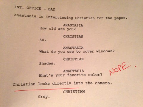 The Shit Rough Drafts Version Of Fifty Shades Of Grey Is Significantly Better Than The Original The Shit Rough Drafts Version Of Fifty Shades Of Grey Is Significantly Better Than The Original