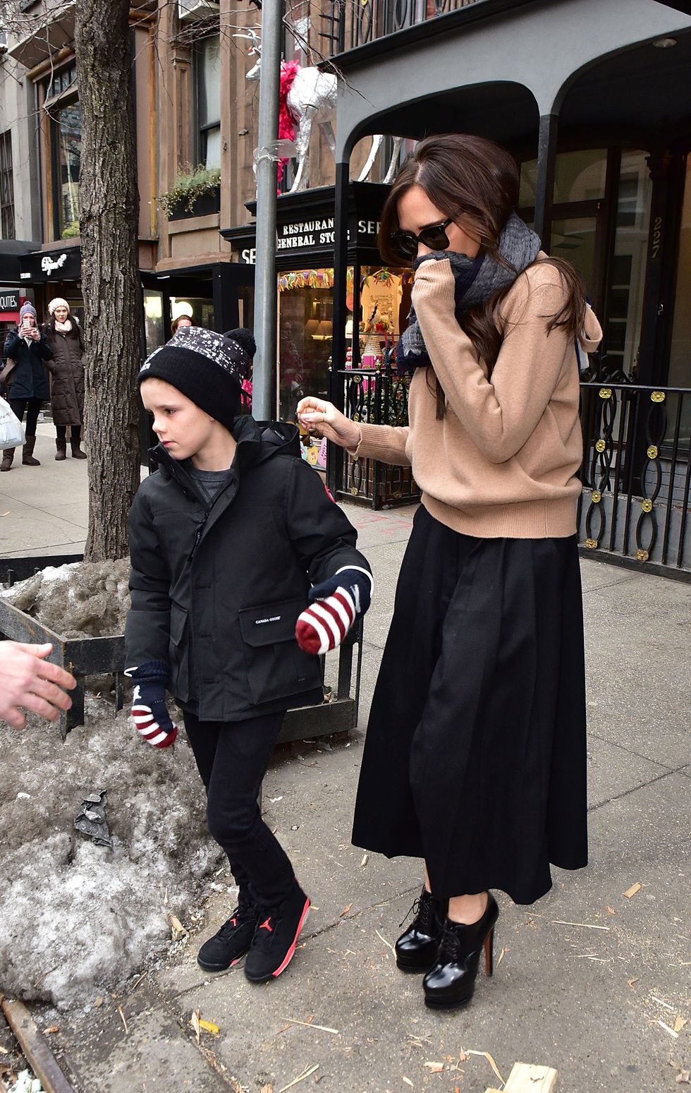 Victoria Beckham in New York after AW15 fashion week show
