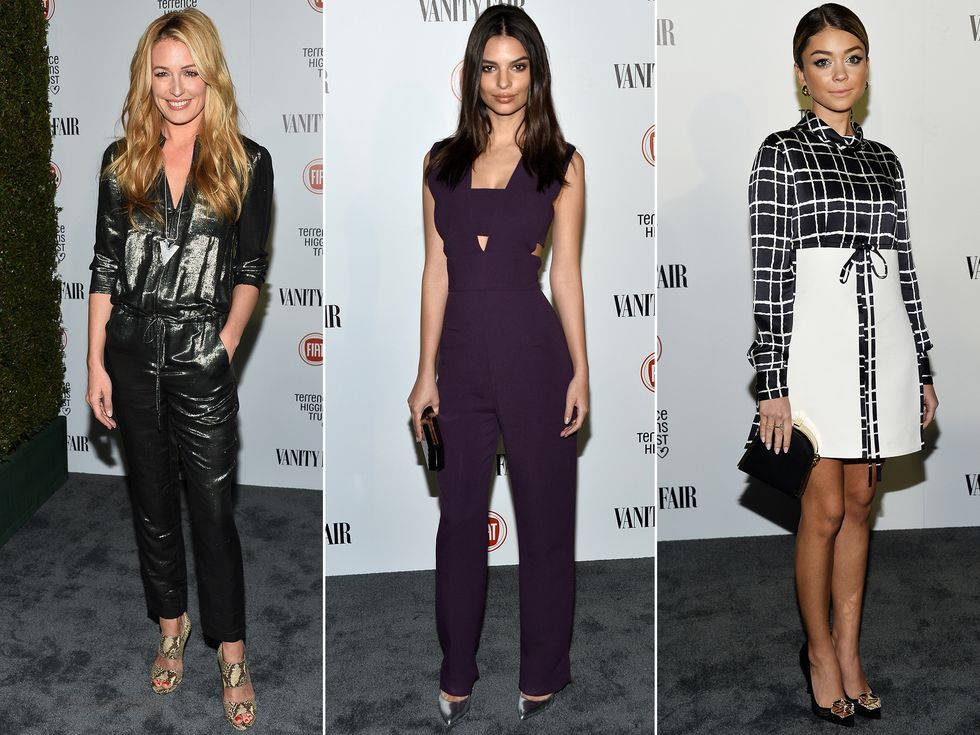 Cat Deeley, Emily Ratajkowski and Sarah Hyland at the Young Hollywood Celebration in LA 2015