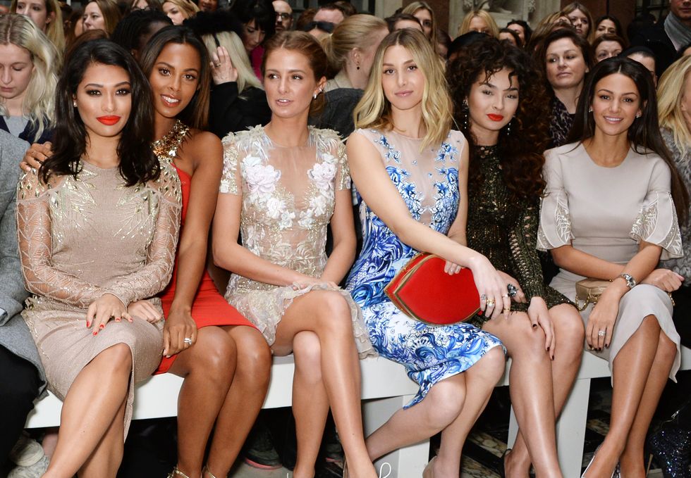 London Fashion Week AW15: what the celebrities are wearing on the front row