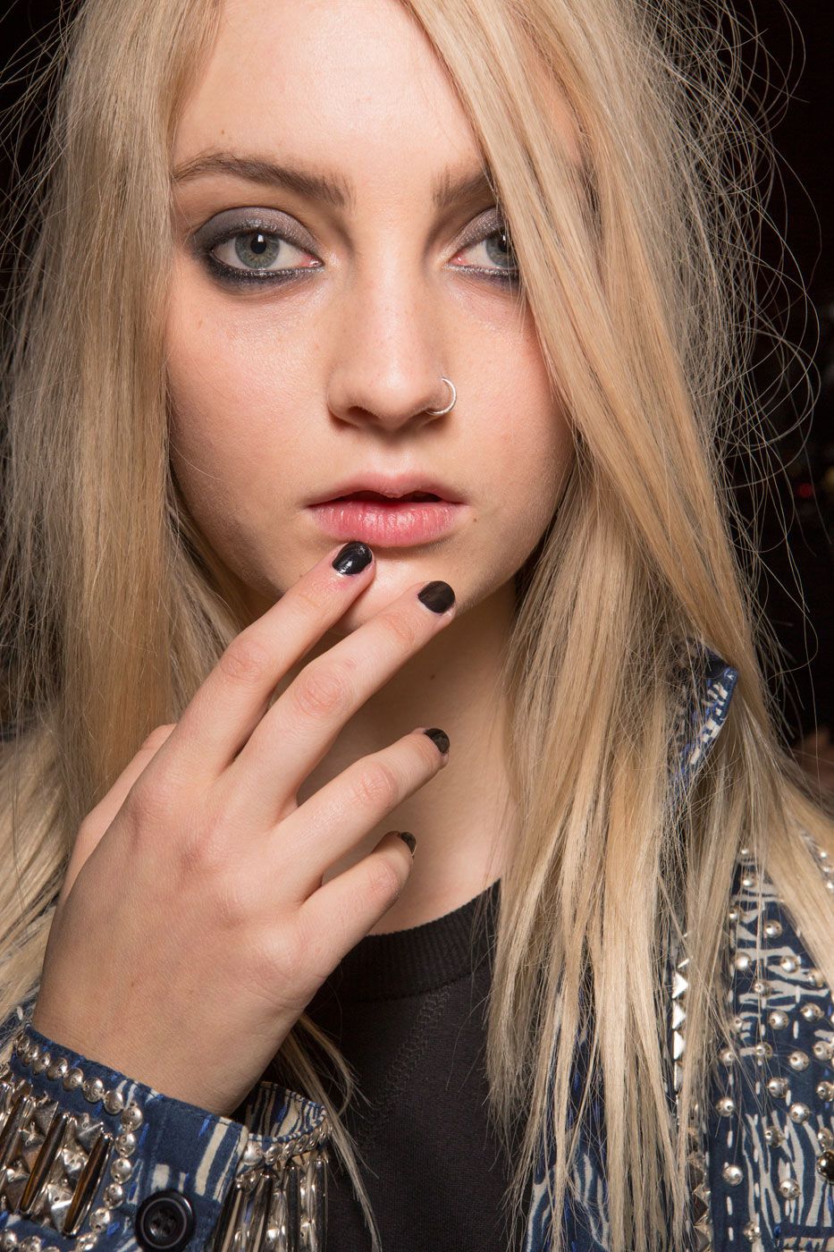 London Fashion Week nail trends AW15 - Sass & Bide nails