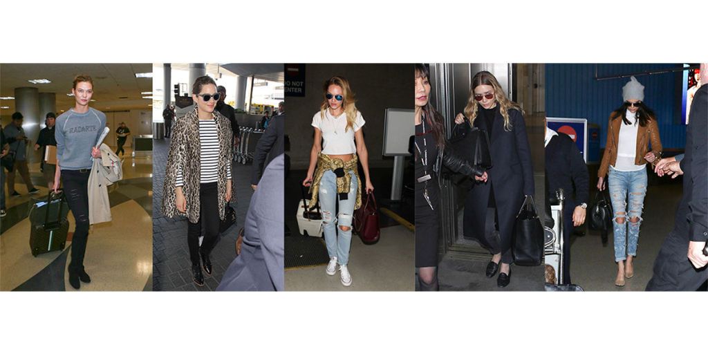 Best Airport Style Inspo From Our Favorite Celebs - theFashionSpot