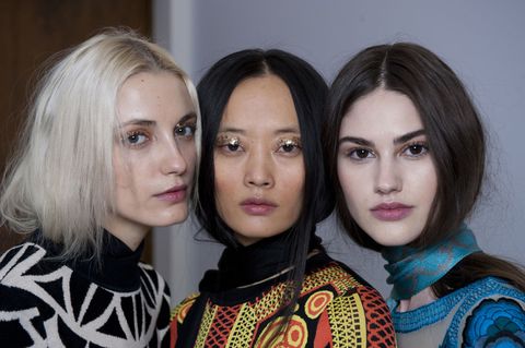 Autumn/Winter 2015 hair and makeup trends
