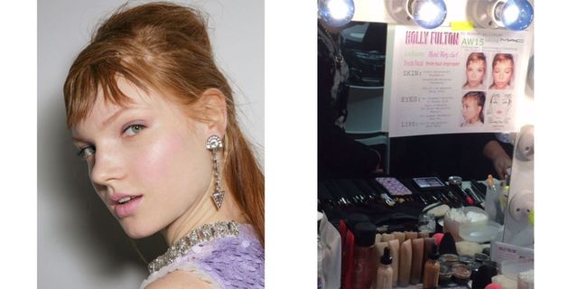 A day in the life of a London Fashion Week makeup artist