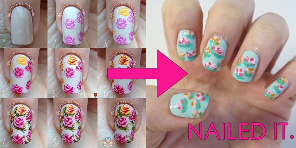 Can the stunning nail tutorials of Pinterest be done by us normal people? |  Diy claw nails, Scary nails, Nail art diy