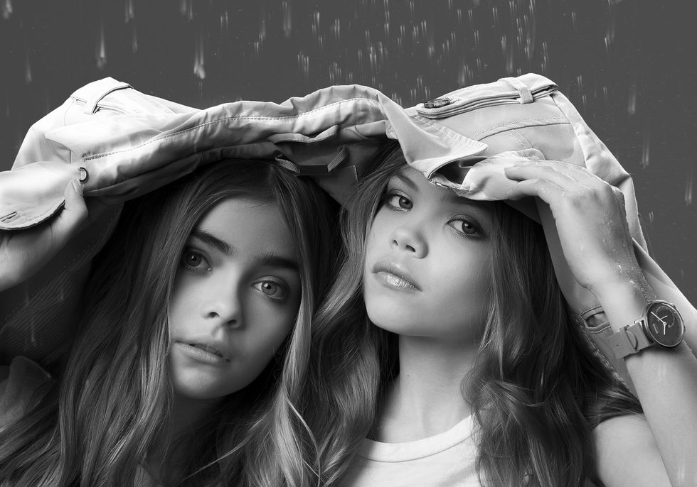 Mini Kate Moss and Cara Delevingne for Withings