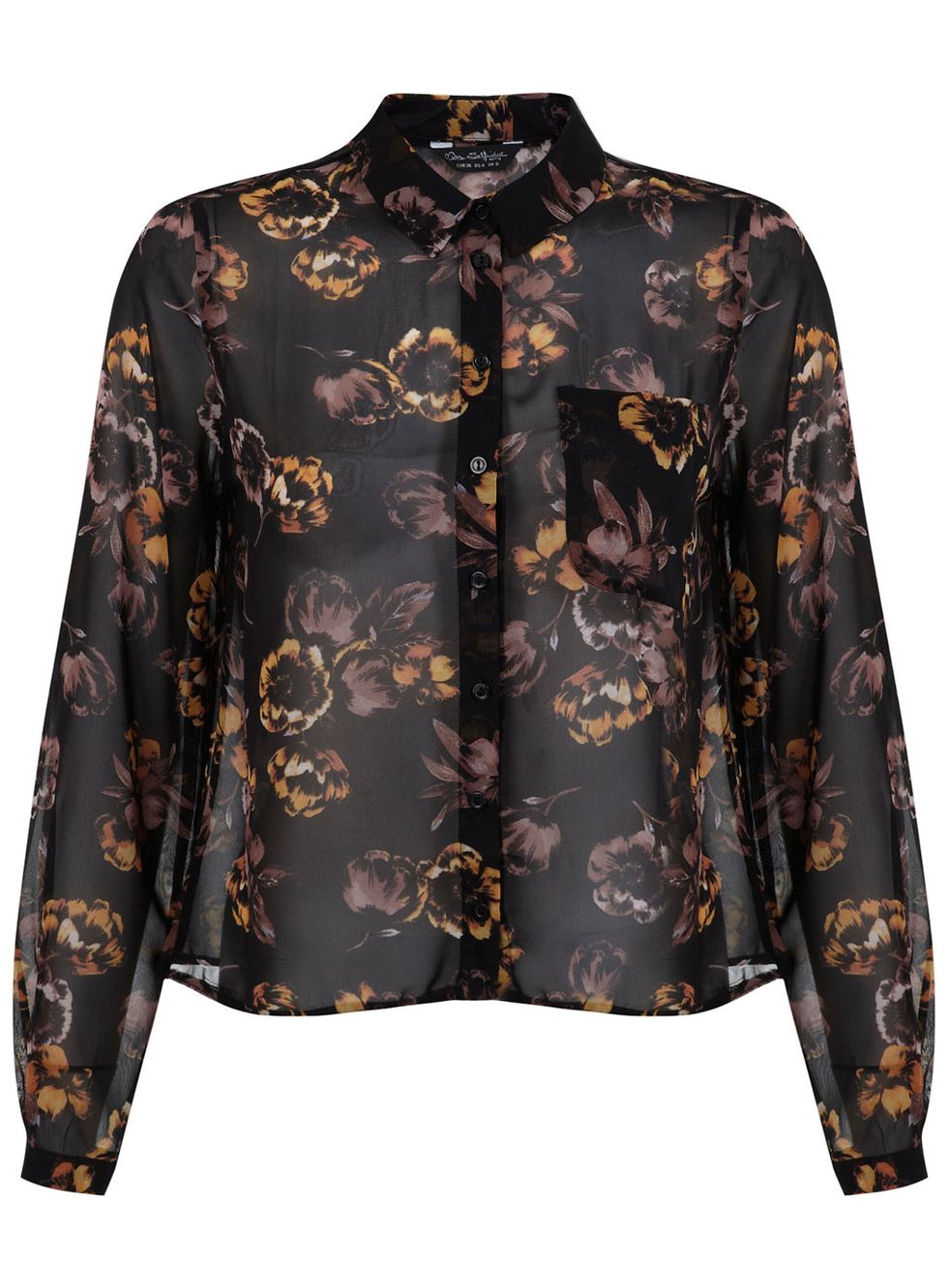 Miss Selfridge floral print blouse