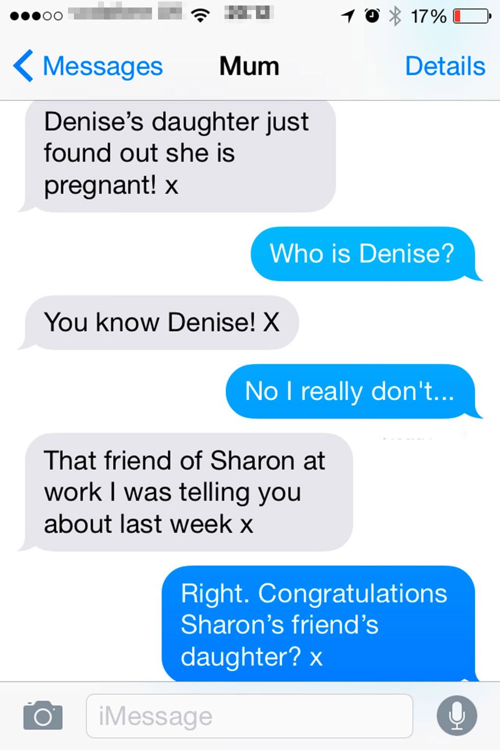 14 texts you ONLY get from your mum