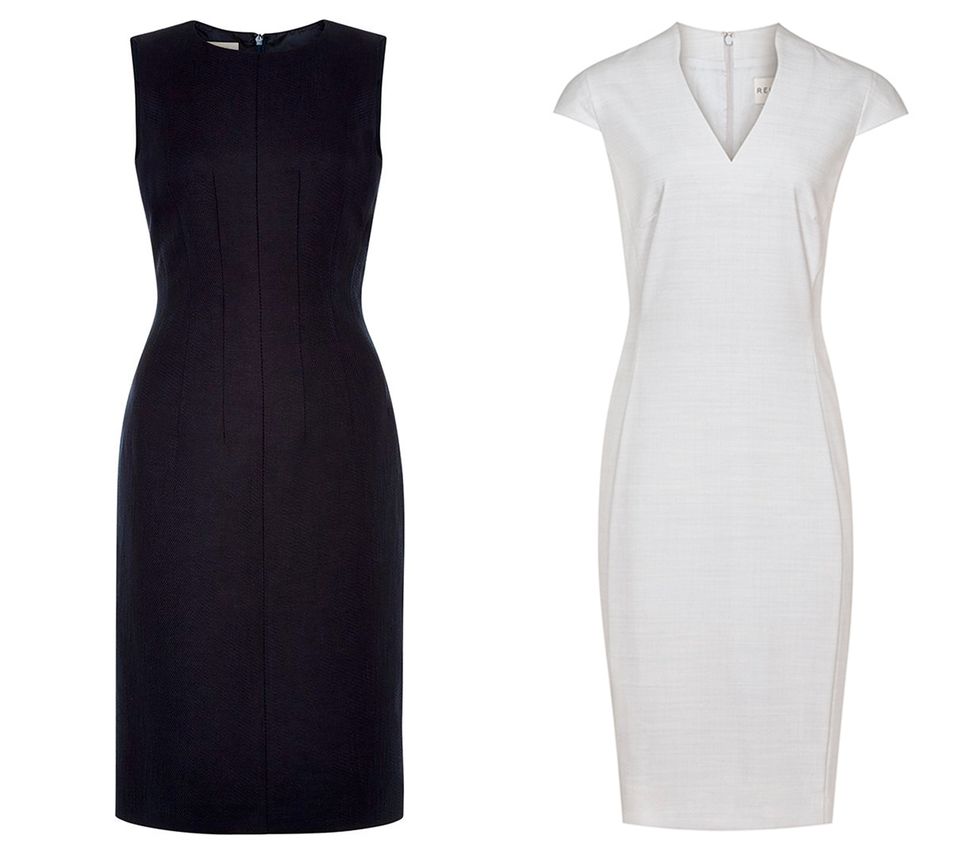Workwear dresses from Hobbs and Reiss