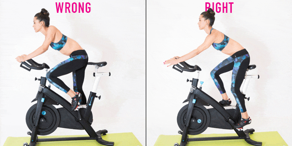 Wheel, Indoor cycling, Stationary bicycle, Exercise machine, Exercise, Elbow, Exercise equipment, Physical fitness, Knee, Thigh, 