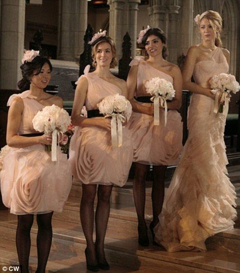 Gossip Girl bridesmaids
