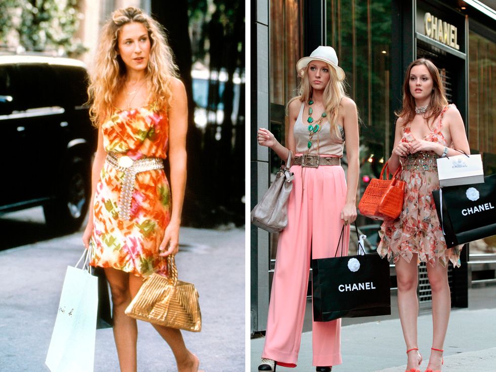 Carrie Bradshaw v Serena and Blair from Gossip Girl